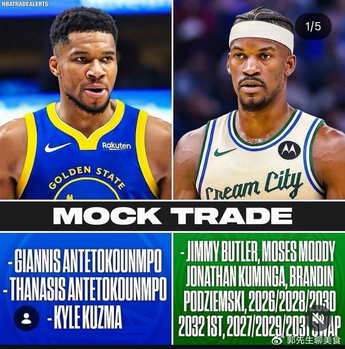 开云app-美媒模拟勇士雄鹿3换11交易：现在是追字母最佳时机 拖到休赛期不利|斯蒂芬·库里|吉米·巴特勒|吉安尼斯·安特托孔波|库明加|华盛顿奇才队_新浪体育_新浪新闻
